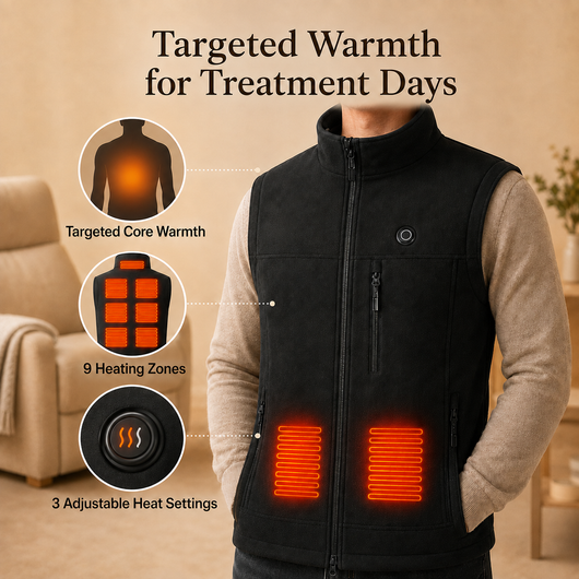 Treatment-Day Heated Vest